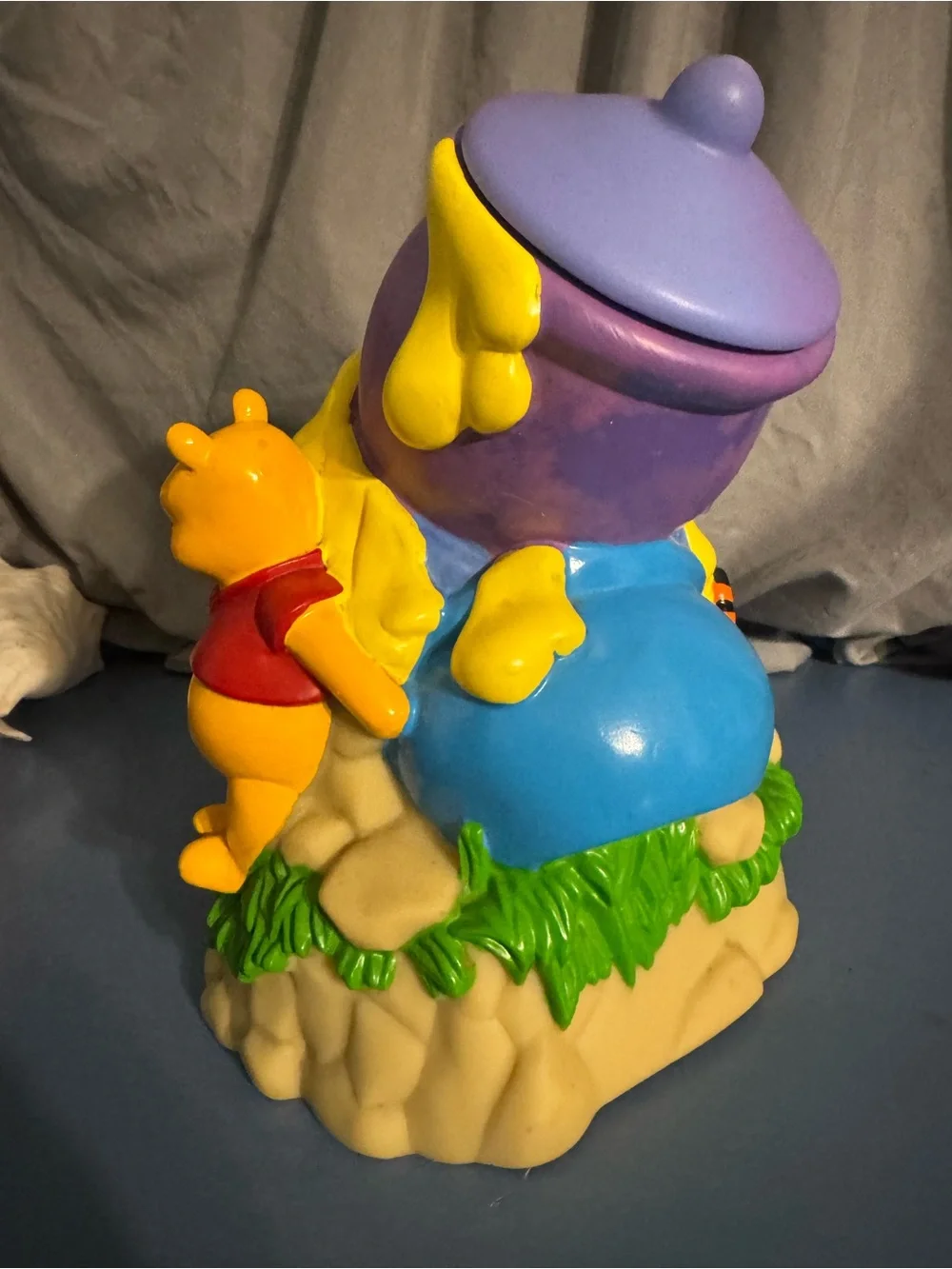 Winnie the Pooh & Tigger Honey Cup Holder Colorful Yellow, Orange, Blue